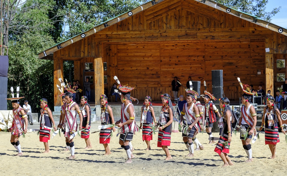 Reaching Hornbill Festival Venue in Kisama Heritage Village