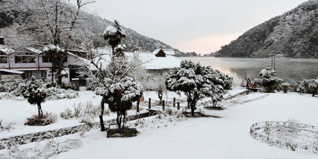December Snowfall in Nainital Uttarakhand