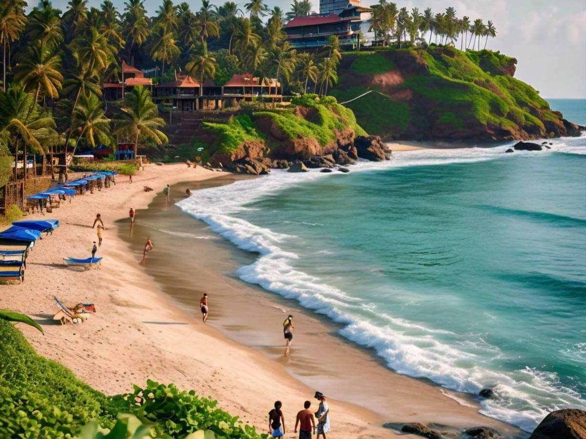 Varkala beach