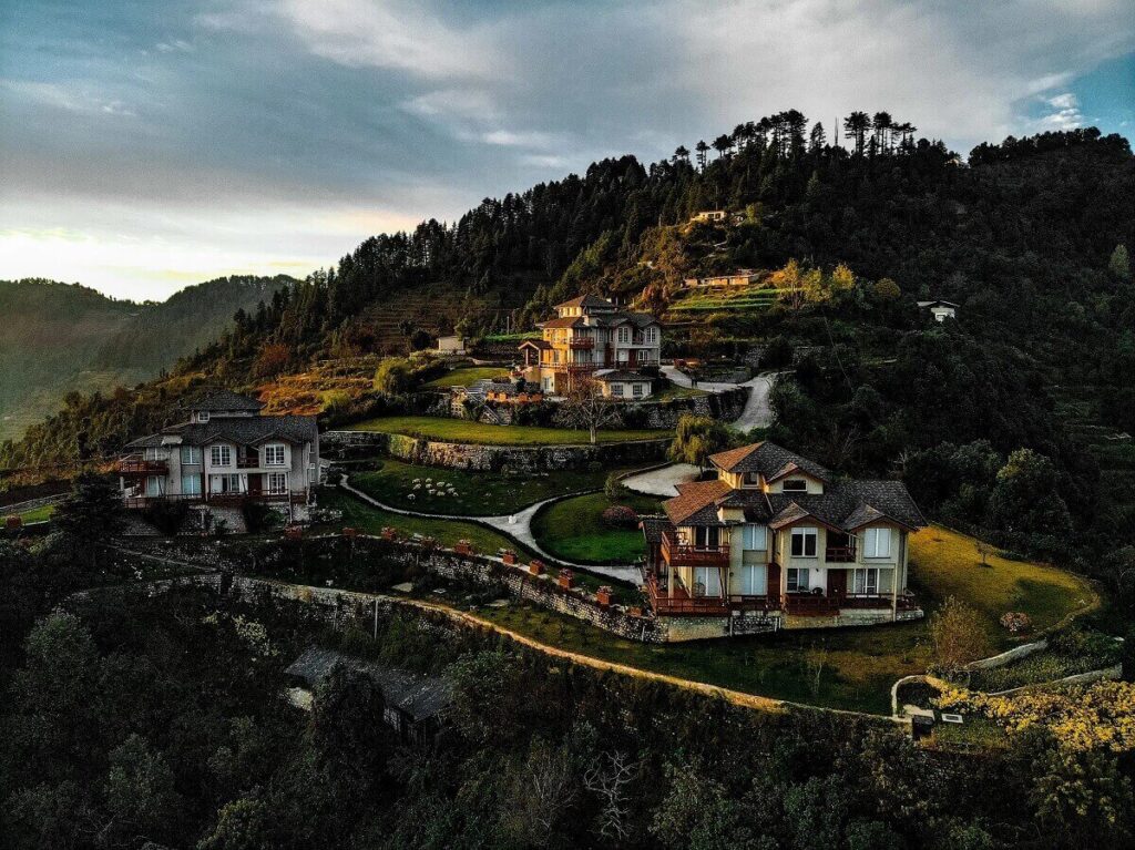 Mussoorie in January with winter views and hill station charm
