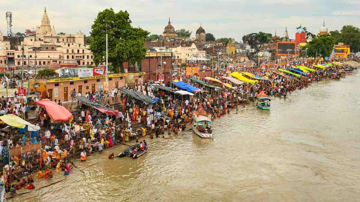 Saryu River and Ghats in Ayodhya