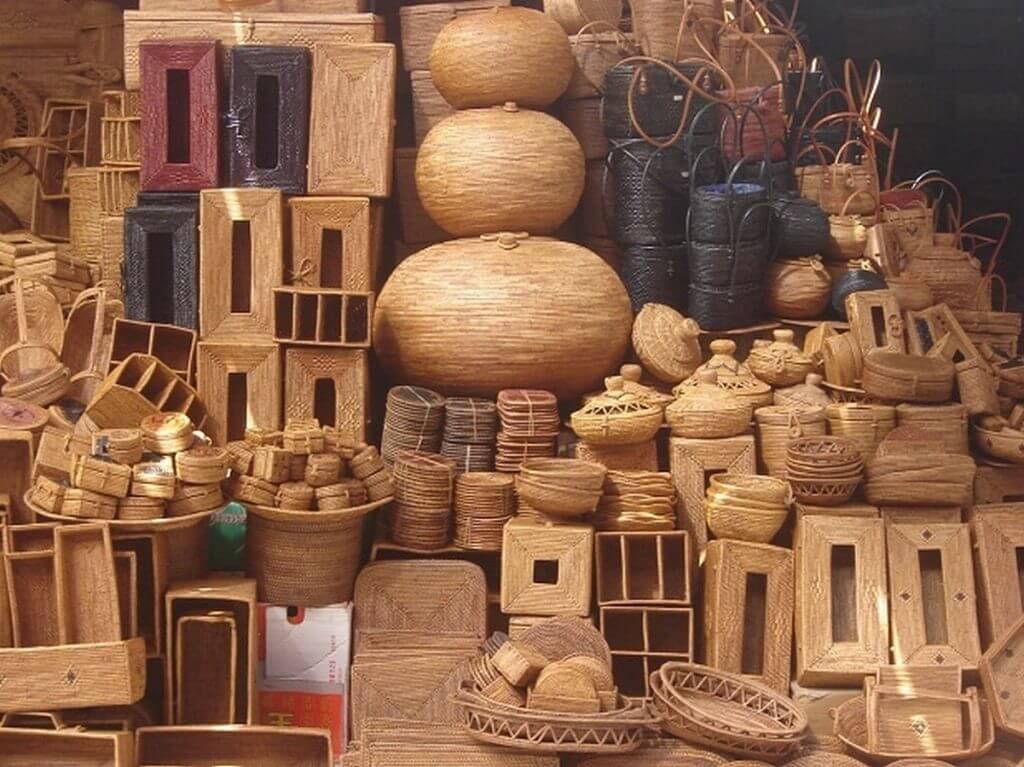 Bamboo and Cane Handicrafts Tripura