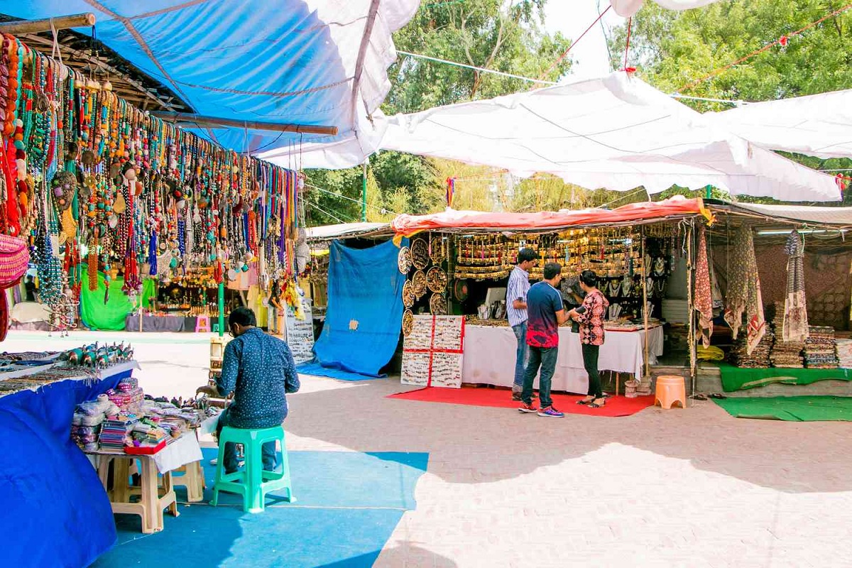 Dilli Haat Shopping in Delhi