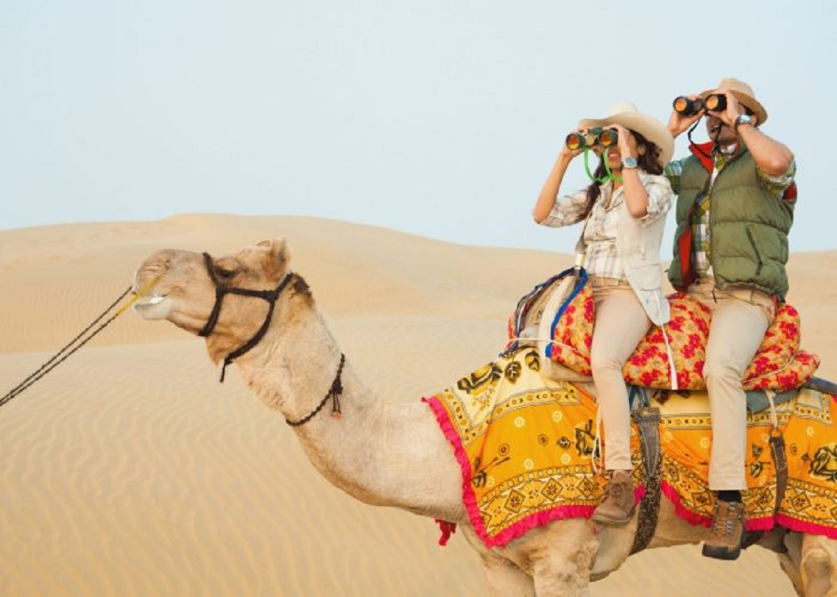 Camel Safari at Sam Sand Dunes Jaisalmer