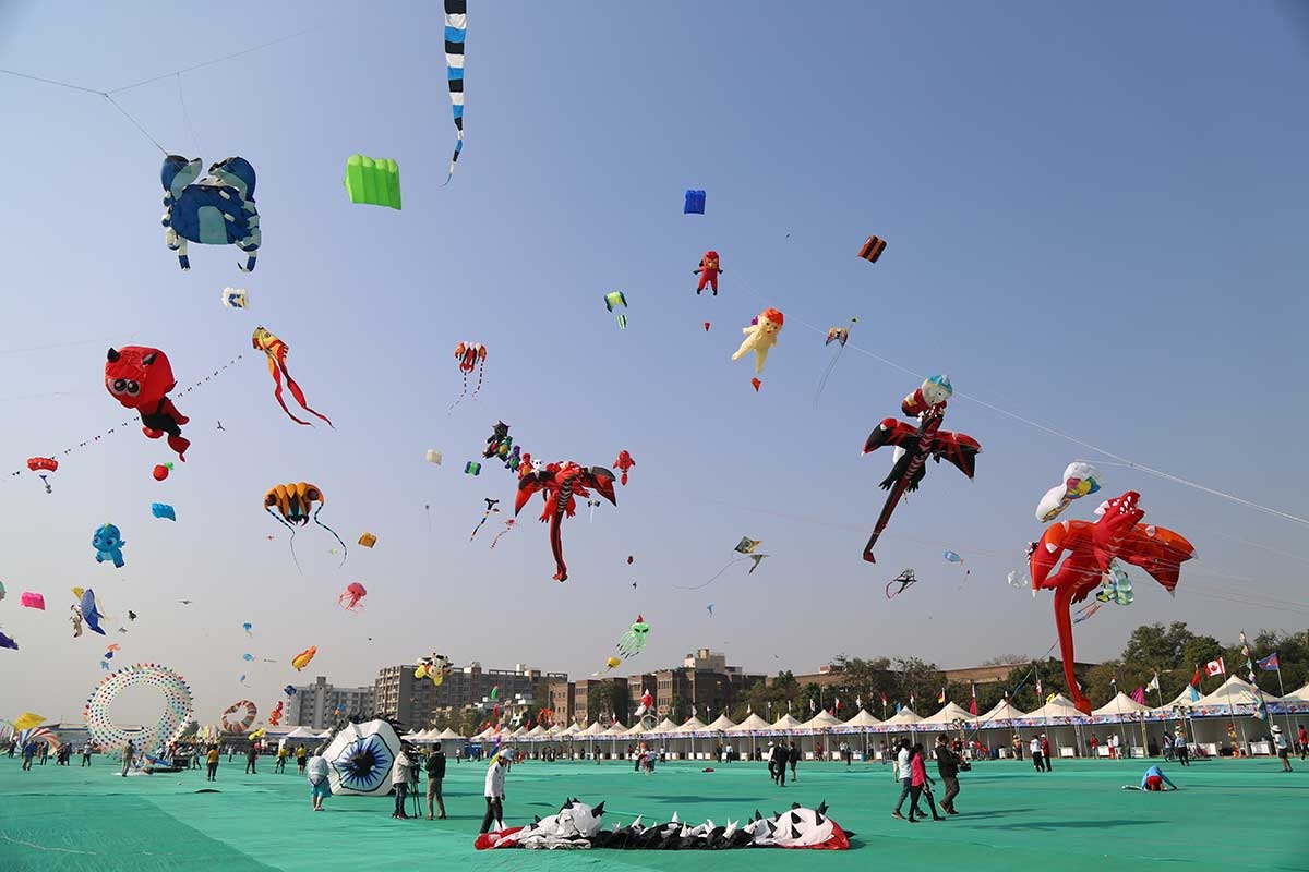 International Kite Festival in January