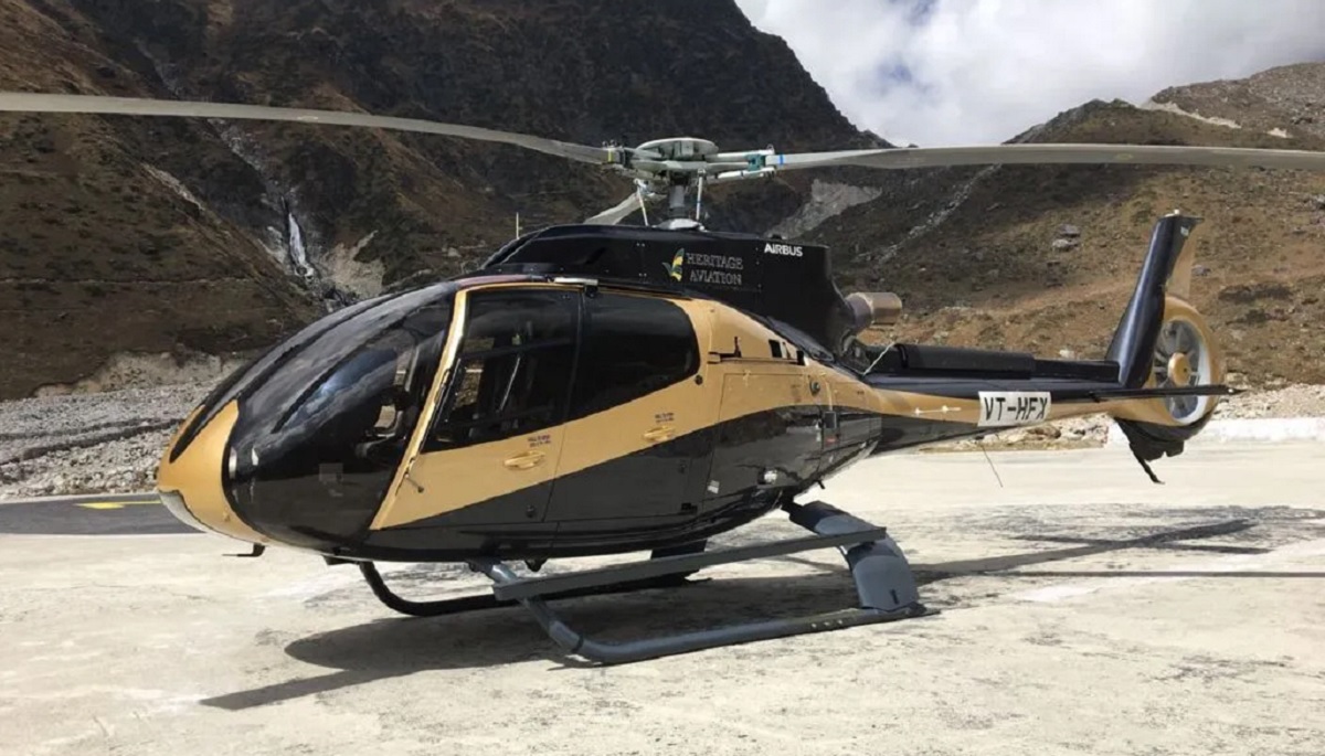 By Helicopter (Guwahati to Shillong)