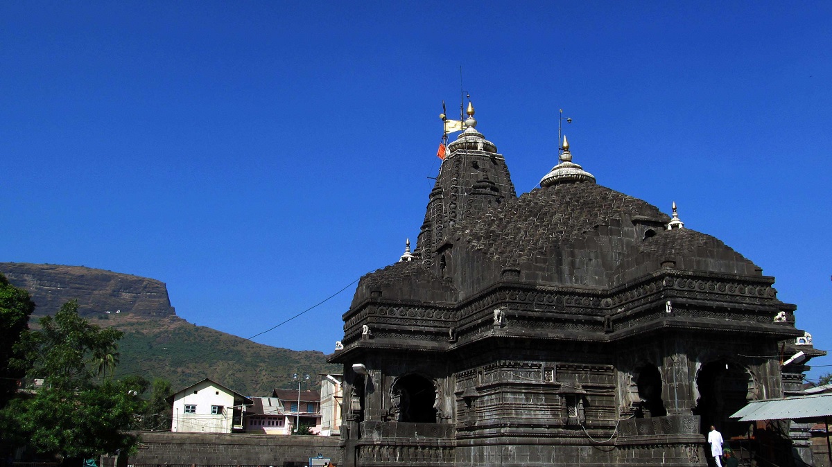 Where is Trimbakeshwar located near Nashik Maharashtra