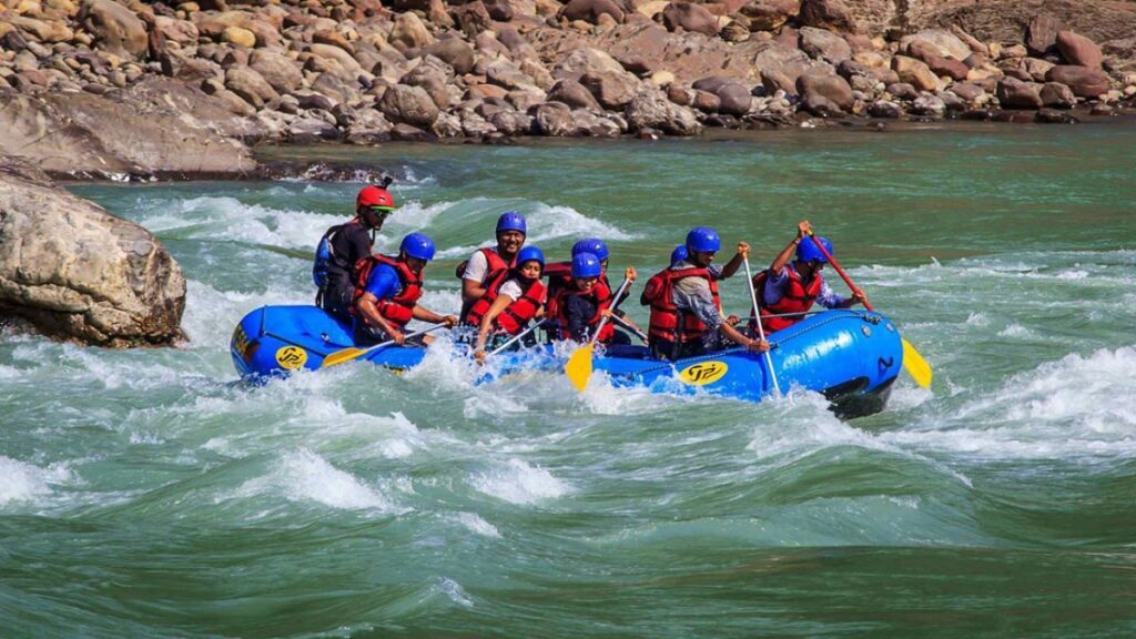 White Water Rafting on the Ganges