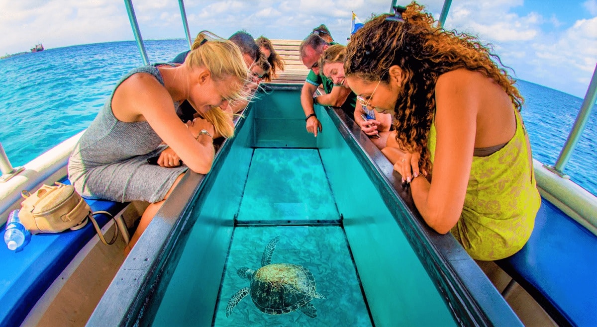 Glass-Bottom Boat Ride at Jolly Buoy Island