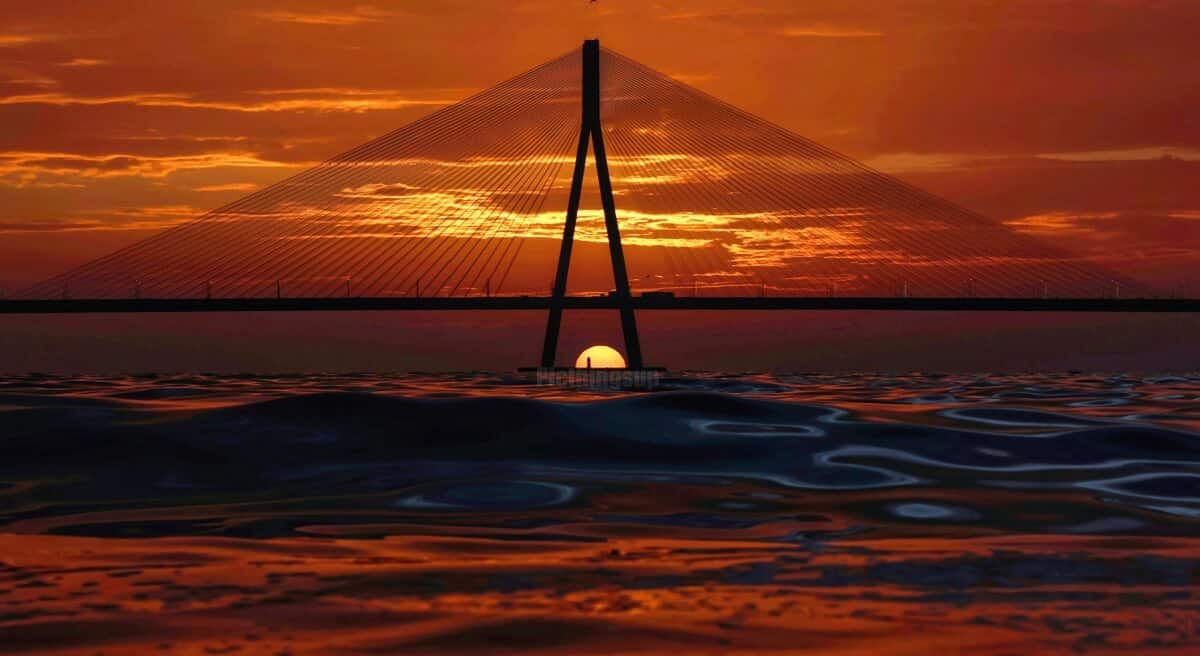 End the day with a sunset at Worli Sea Face