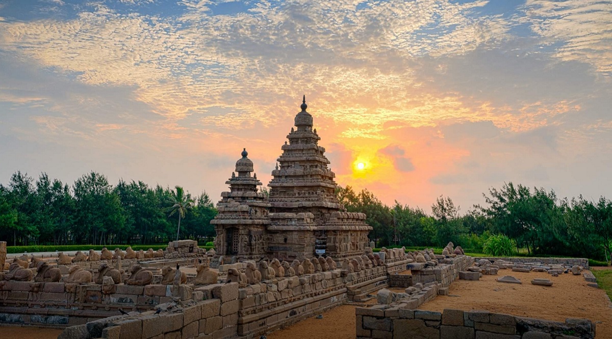 Mahabalipuram, Tamil Nadu  South India in June
