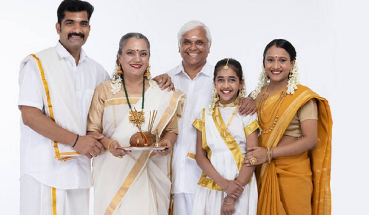 Traditional Attire of South India Culture