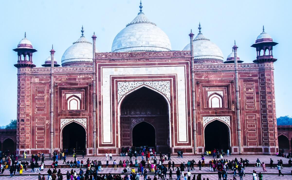 The Grand Gateway – Darwaza-i-Rauza (Gateway to the Taj)