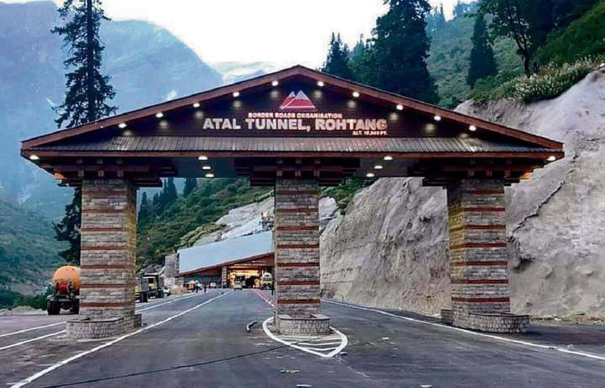 Atal Tunnel Drive + Sissu Village (Scenic Engineering Marvel)