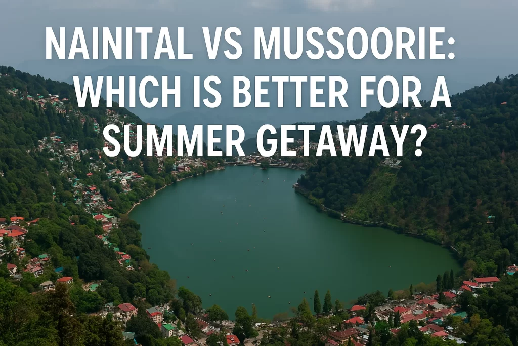 Nainital vs Mussoorie