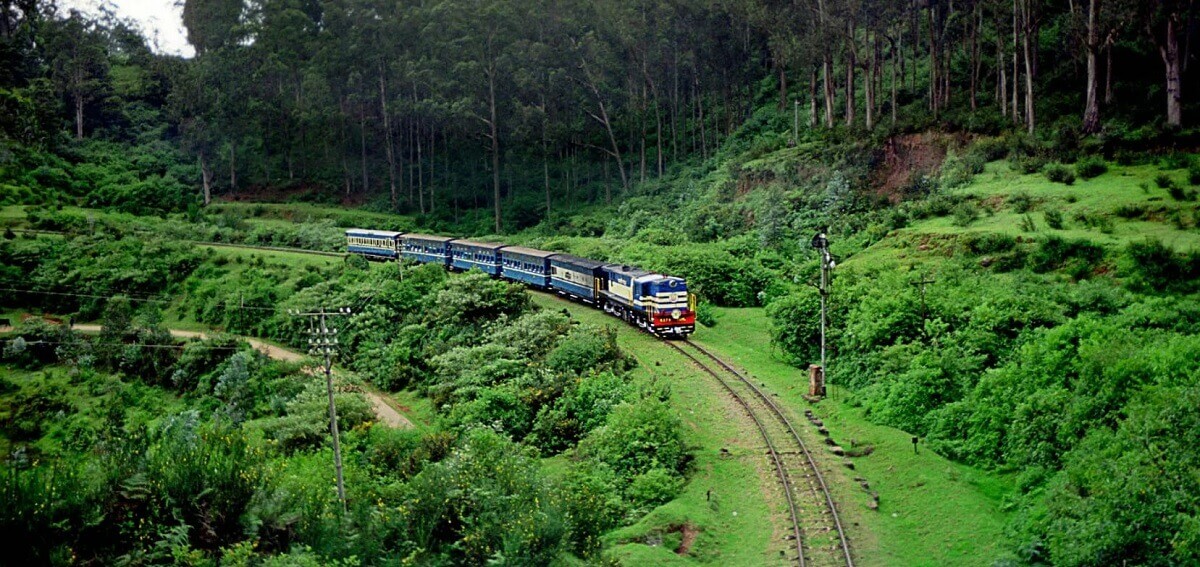 Take the Nilgiri Mountain Railway