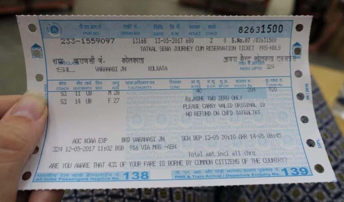 What Is a Tatkal Ticket?
