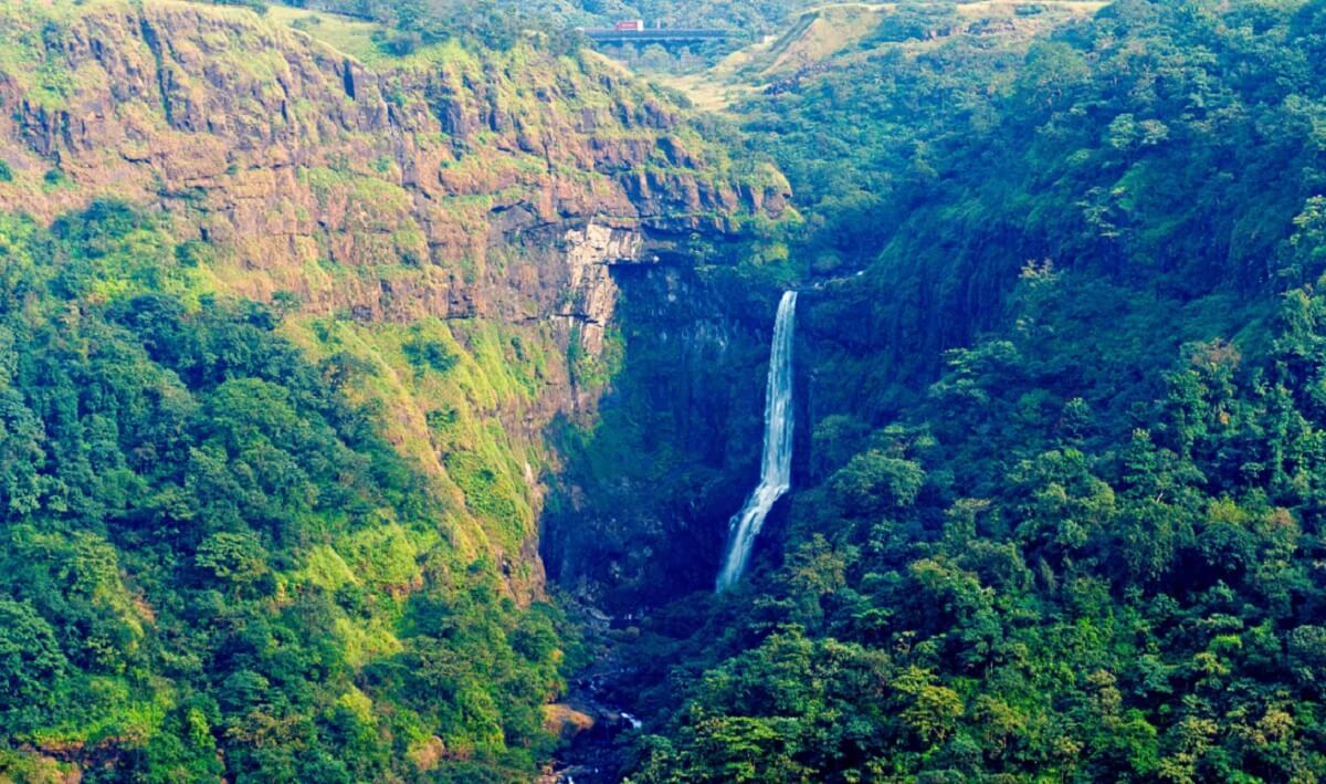 Kune Falls Near Mumbai