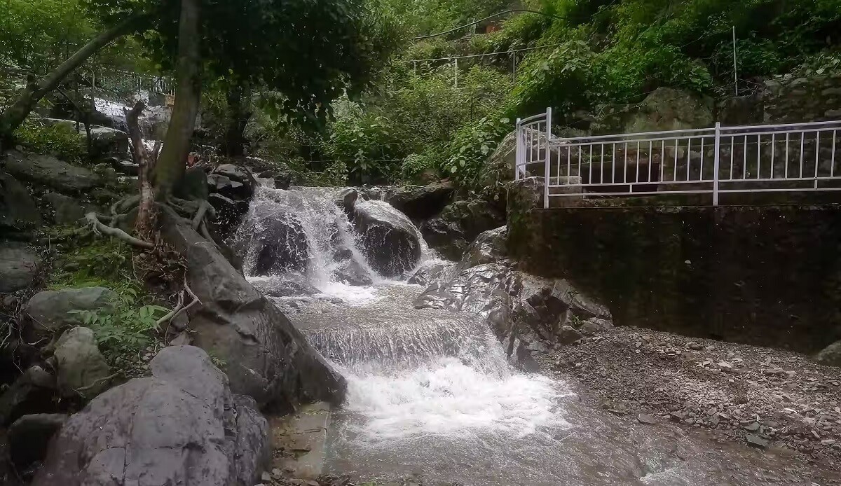 Jharna Waterfall, Kasauli – 60 km from Chandigarh