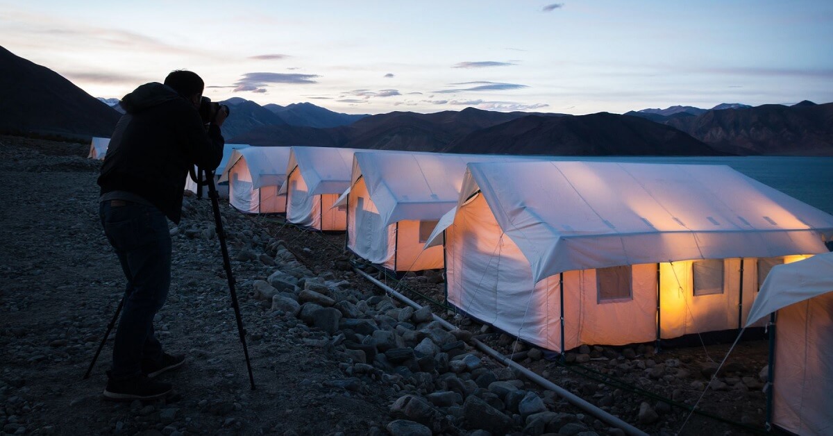 Camping Options Near Pangong Lake