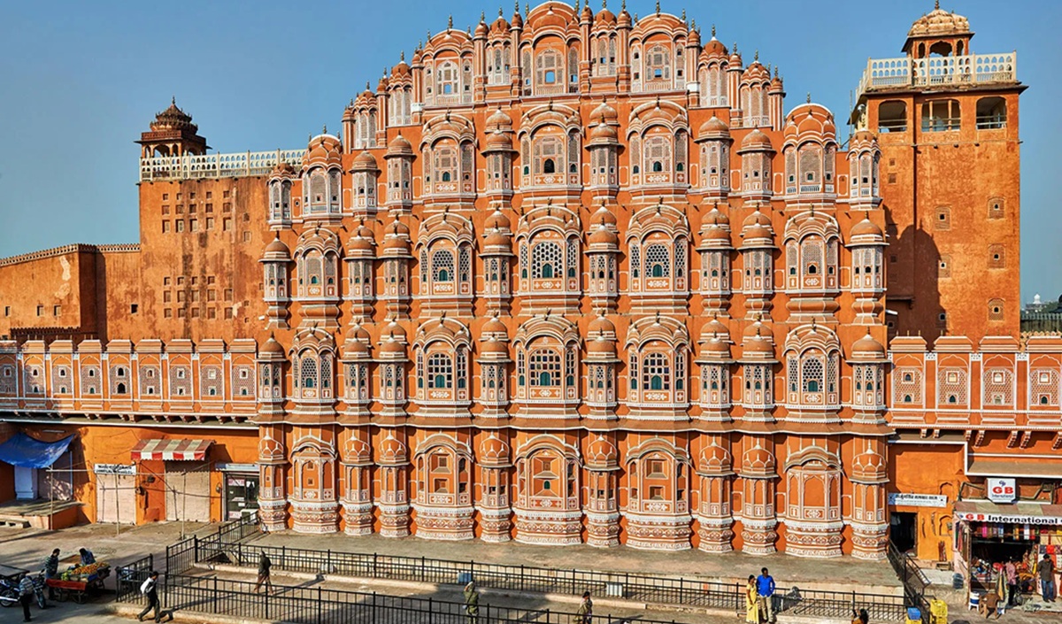 Location of Hawa Mahal