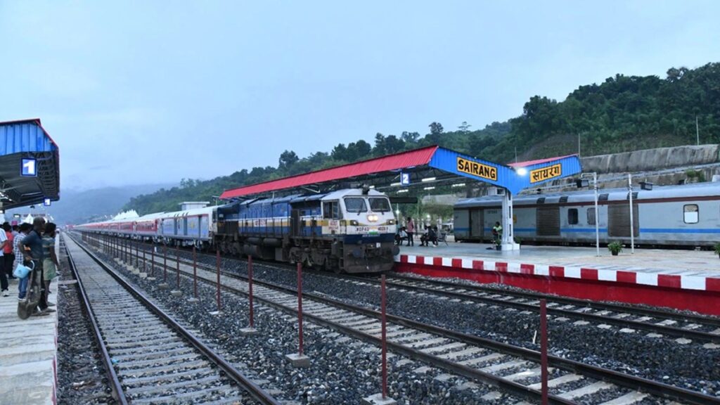 Mizoram’s First Rajdhani Express: Direct Delhi Service Now from Sairang