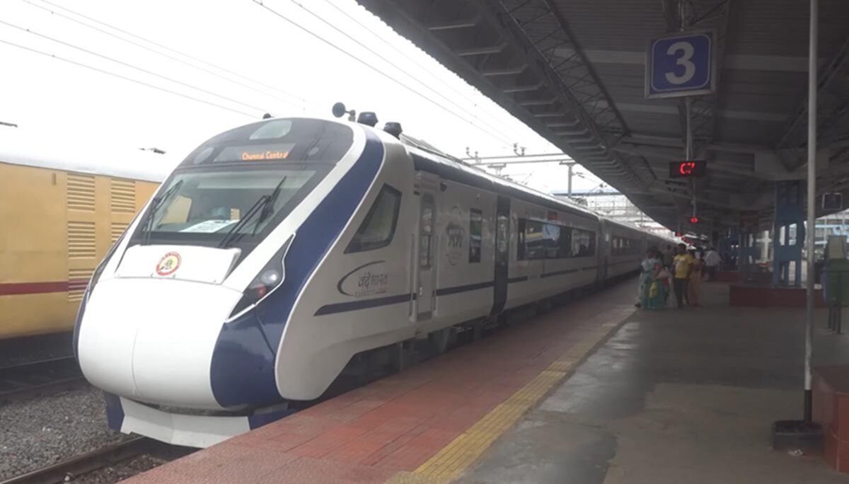 Timings of Narasapur–Chennai Vande Bharat Express