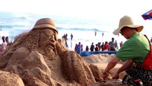 Waves of Creativity: Odisha’s International Sand Art Festival Begins at Chandrabhaga Beach