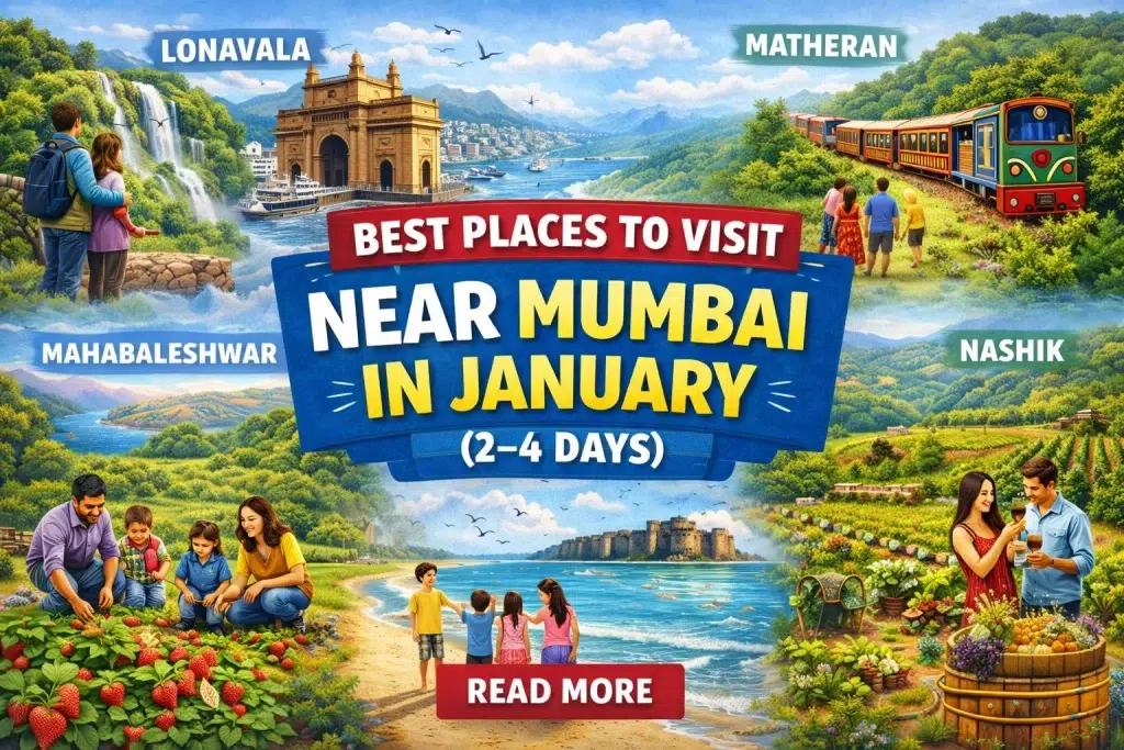 Best places to visit near Mumbai in January