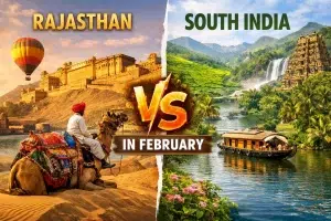 Rajasthan vs South India in February