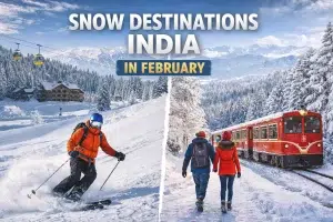 Snow Destinations India in February