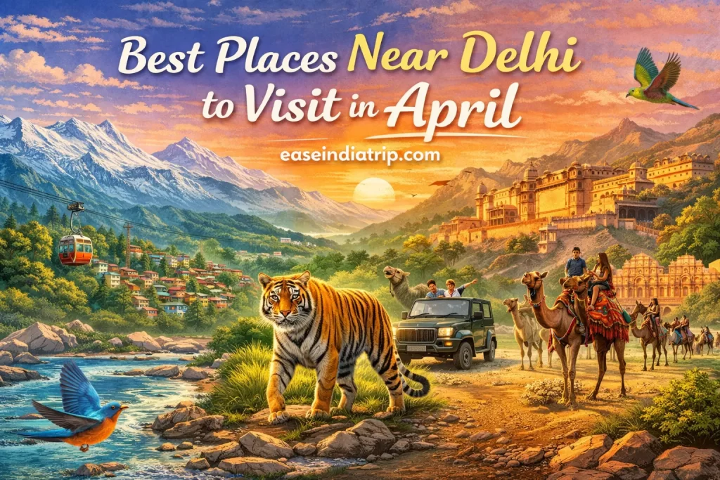Best Places Near Delhi to Visit in April