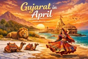 Gujarat in April