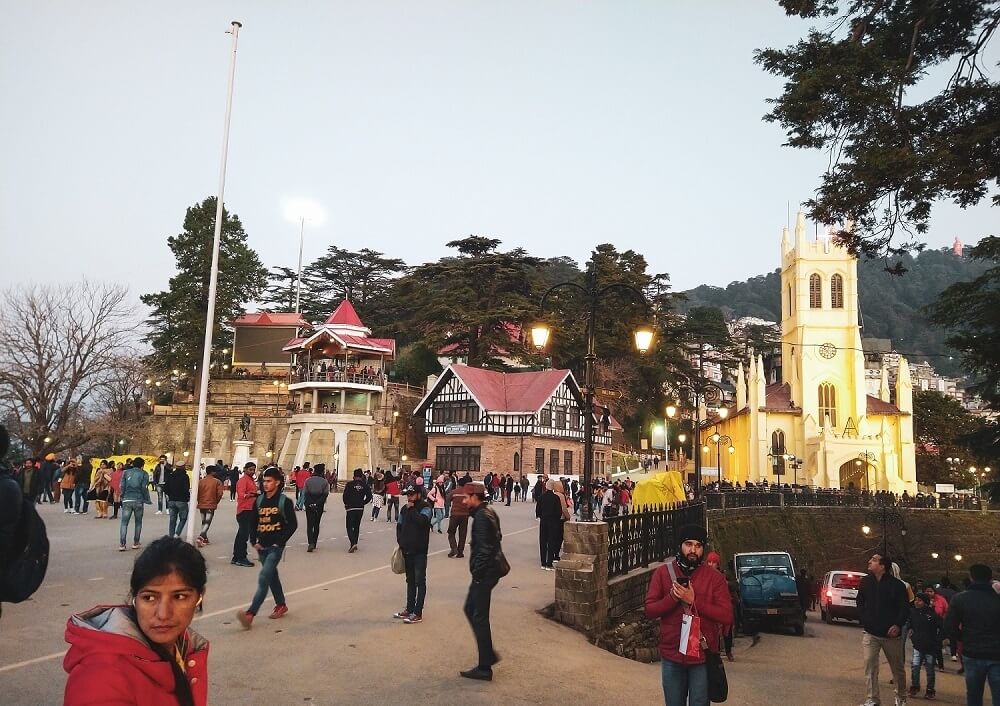 Mall Road and The Ridge Shimla