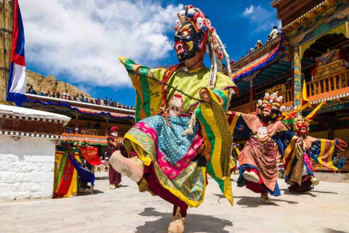 Cham Mask Dances hemis monastery