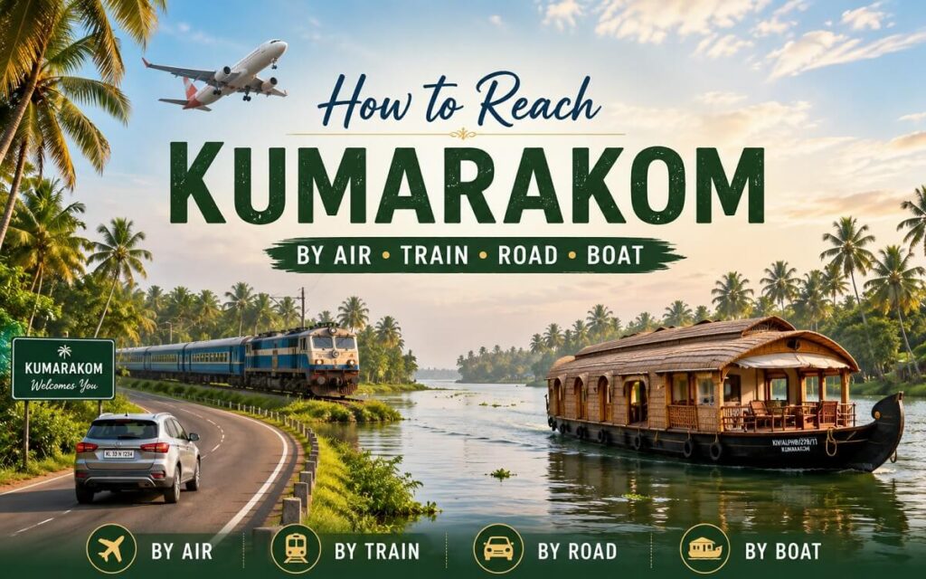 How to Reach Kumarakom