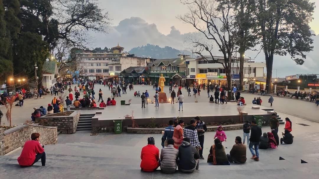 Chowrasta Mall Road Darjeeling