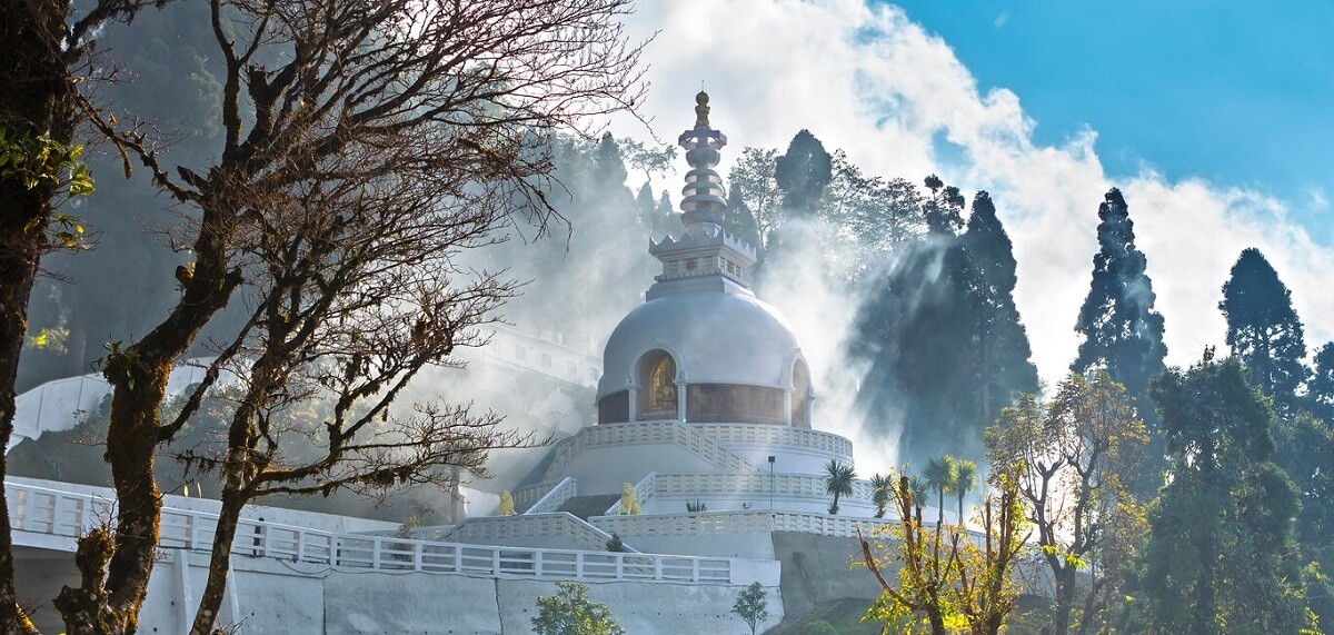 Peace Pagoda Darjeeling