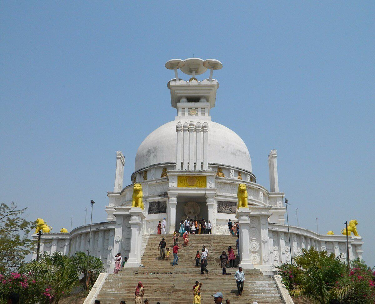 Dhauli Shanti Stupa Odisha