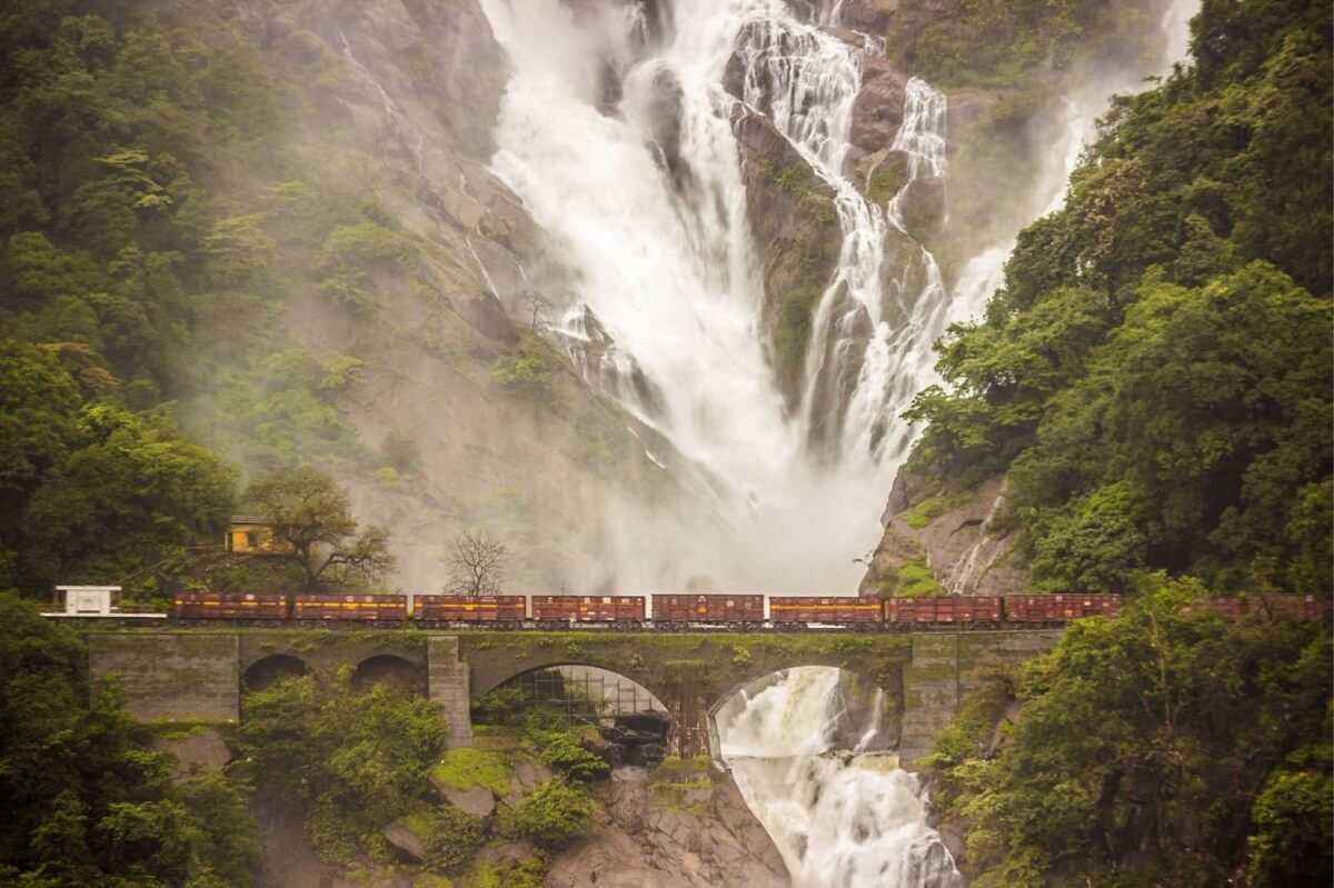Dudhsagar Waterfalls Goa