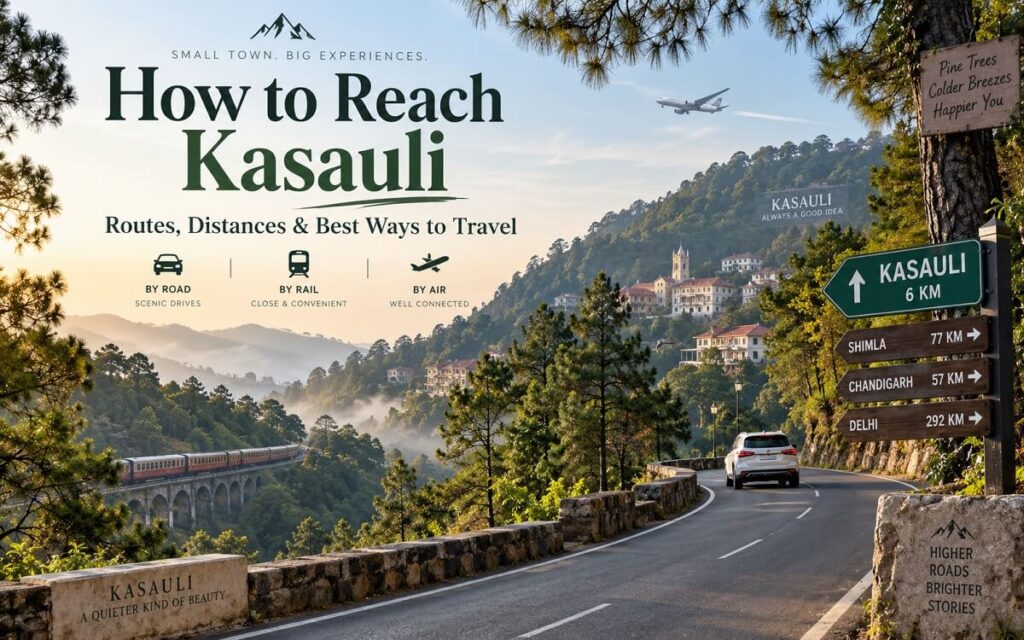 How to Reach Kasauli