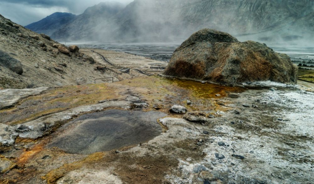 Panamik Hot Springs